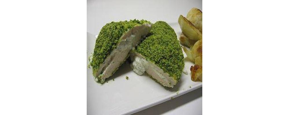 Кармашки из курицы с сыром каприно (Tasche di pollo con caprino)