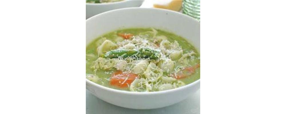 Італійський суп зі шпинатом