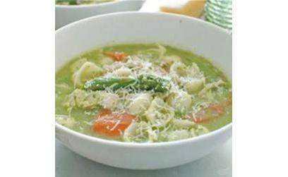 Італійський суп зі шпинатом