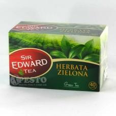 Чай Сер Едвард зелений чай 40 пакетів 40