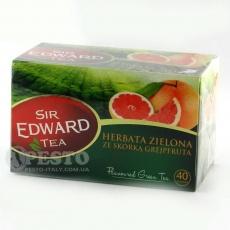 Чай Сер Едвард зелений чай з цедрою грейфрукта 40 пакетів 40