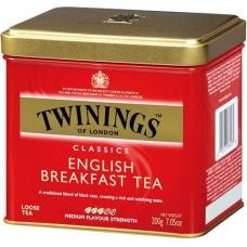 Чай Twinings classics English breakfast tea 100г