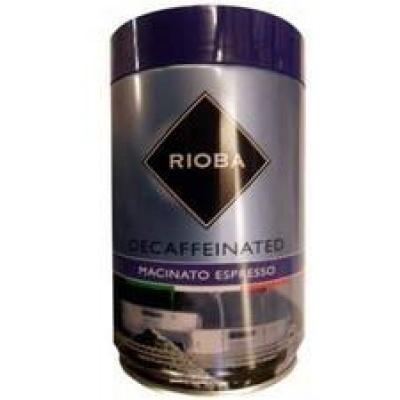 Мелена кава Rioba 100% Арабіка декафінат 250 г