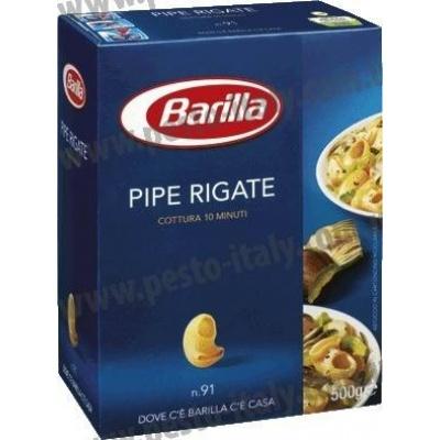 Класичні макарони Barilla Pipe Rigate n.91 0.5 кг