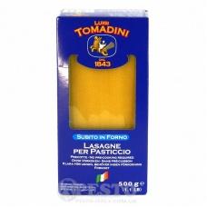 Макарони Tomadini lasagne 0,5кг