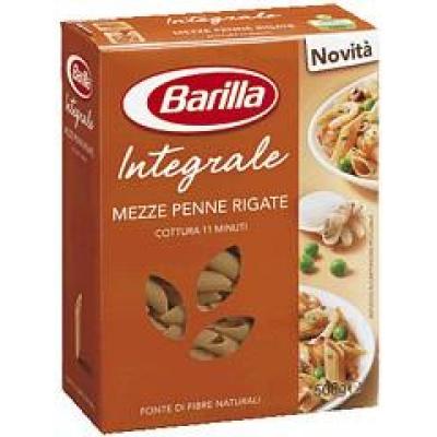 З житньої муки Barilla Integrale Mezze Penne Rigate 0.5 кг