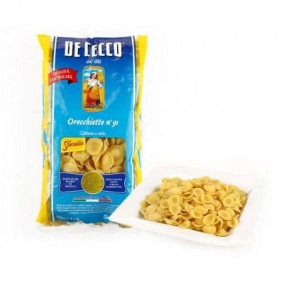 Класичні De Cecco Orecchiette n.91 0.5 кг