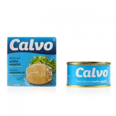 Тунець Calvo Tuna in vegetable oil 80 г
