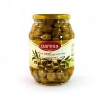 Оливки Baresa зелені без кісточки 0,950кг