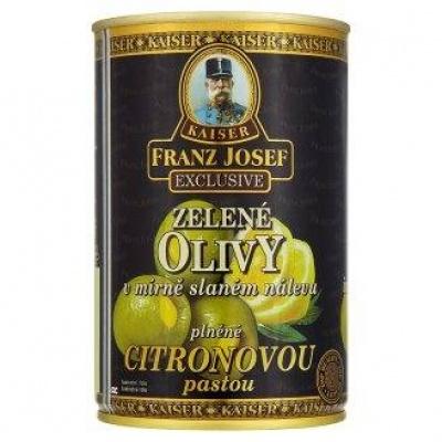 Фаршированные Kaiser Franz Josef Exclusive зеленые citronovou pastou 300 г