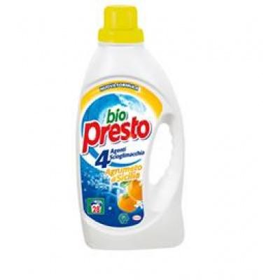 Гель для праня Presto bio agrumeto di Sicilia 28 прань