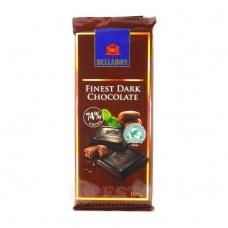 Шоколоад Bellarom чорний 74% какао 100г