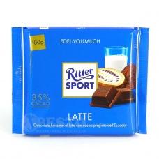 Шоколад Ritter Sport молочний 35% какао 100г