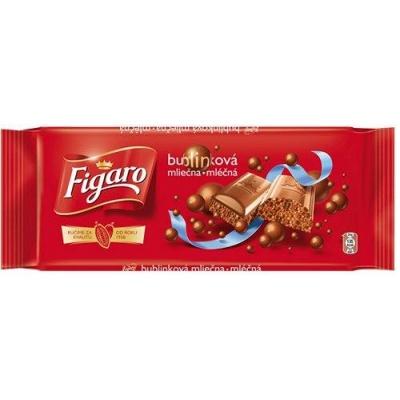 Шоколад Figaro bublinkova mliecna