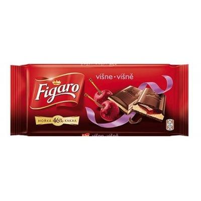 Шоколад Figaro visne 46% horka 