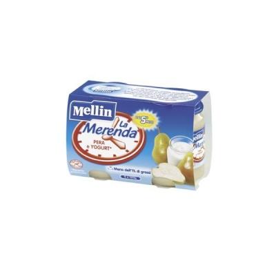 Пюре Mellin Pera e Yogurt від 6 місяців 2/120 г