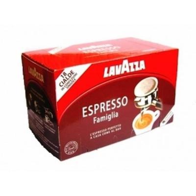 В чалдах Lavazza espresso famiglia 18 капсул
