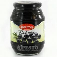 Оливки Baresa чорні без кісточки 0,95кг