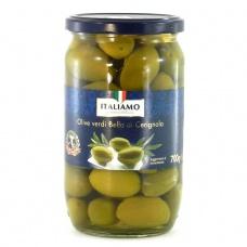 Оливки Italiamo Olive verdi Bella di Cerignola 700г