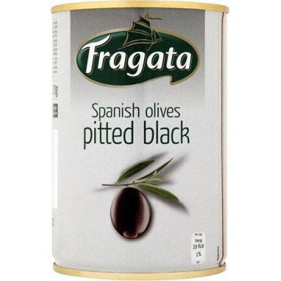 Чорні Fragata Spanish Black Olives Pitted 350 г