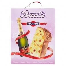 Подарунковий набір Bauli magika festa шампанське + панетон з цукатами 750г