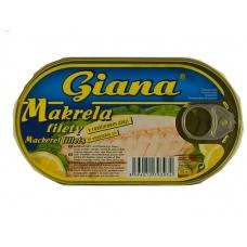 Giana makrela filety mackerel fillets 170 г