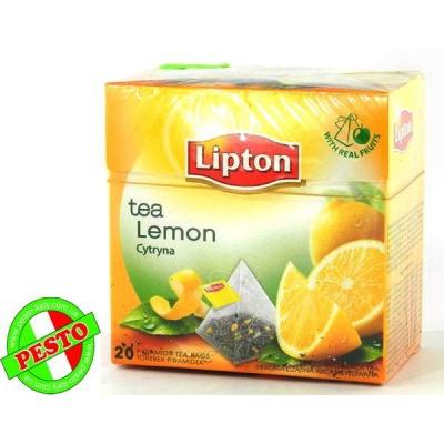 В пирамидках Lipton Lemon Cytryna 20 шт