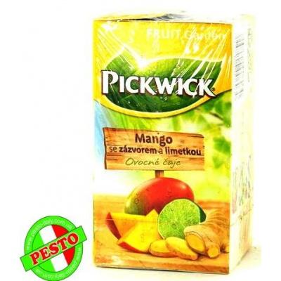 В пакетиках Pickwick Mango se zazvorem a limetkou 20 шт