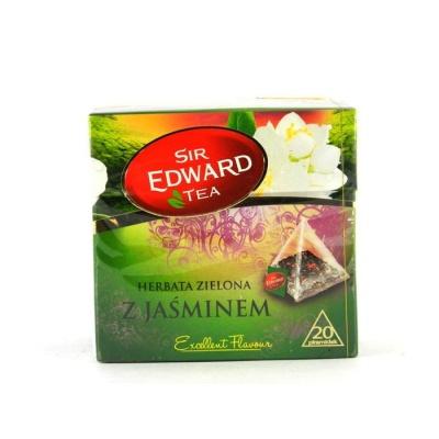 В пірамідках Sir Edward Tea Z Jasminem 20 шт