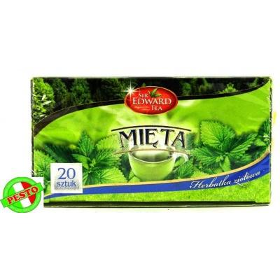 В пакетиках Sir Edward tea Mieta 20 шт