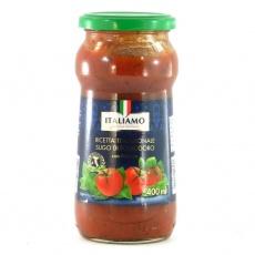 Соус томатний Italiamo з базиліком 400мл
