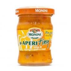 Соус Monini gli aperi tiny salsa з жовтого і червоного перцю 90гр