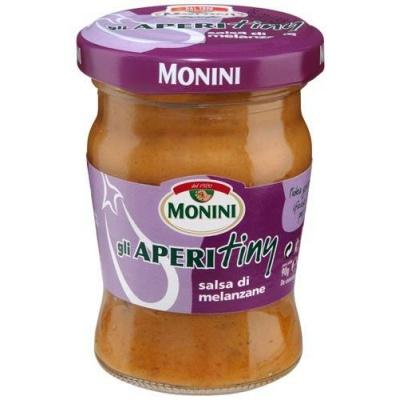 Соуси до макаронів Monini gli aperi tiny salsa di melanzane 90 г