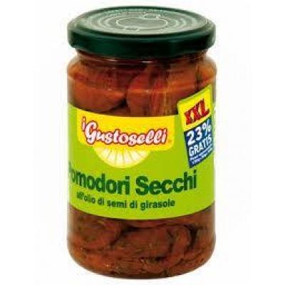 Помідори Pomodori secchi gustoselli (в'ялені)