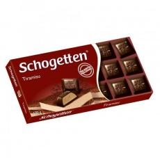 Шоколад Schogetten tiramisu 18 часточок. 100г