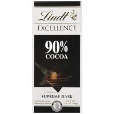 Шоколад чорний Lindt 90% какао 100г