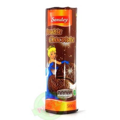 Печиво Sondey подвійний шоколад 0.5 кг