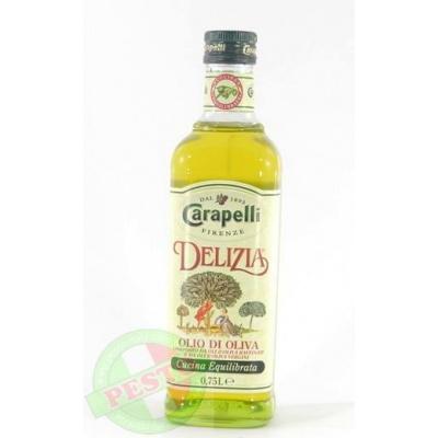 Оливковое Carapelli Delizia extra olio extravergine di oliva 0.75 л