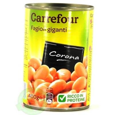 Квасоля Carrefour Fagioli giganti corona 400 г