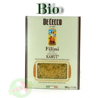 Біологічно чисті та безглютенові De Cecco Filini Kamut Biologico n.181 0.5 кг