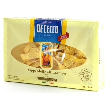 Яичные De Cecco Pappardelle all Uovo n.101 250 г