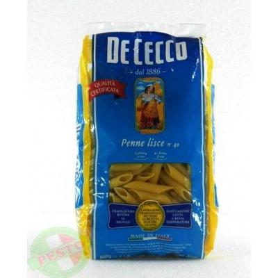 Классические De Cecco Penne lisce n.40 0.5 кг