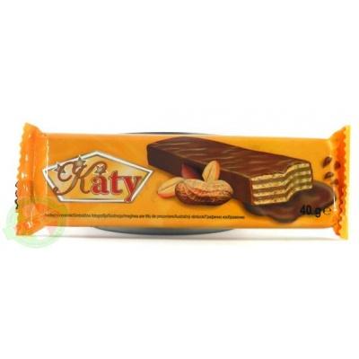 Вафельки Katy арахісова в шоколаді 40 г