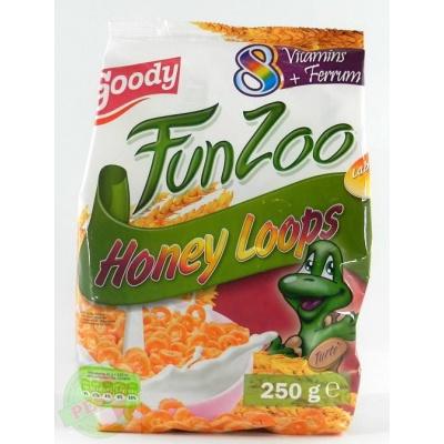 Мюслі Goody Fun Zoo Honey Loops 250 г