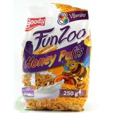Goody Fun Zoo Honey Puffs 250 г