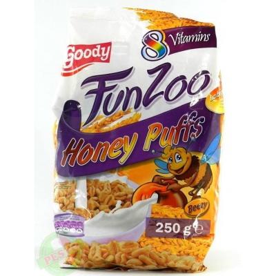 Мюслі Goody Fun Zoo Honey Puffs 250 г