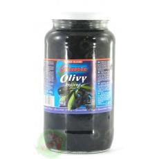 Оливки Giana olivy krajene чорні різані 0,9кг
