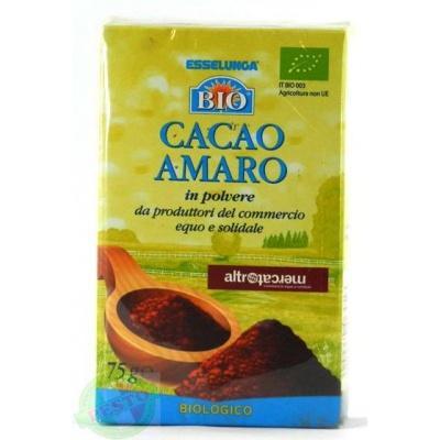 Какао Esselunga BIO amaro 75 г