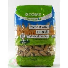 Conad Biologica Penne Rigate Integrali 0.5 кг