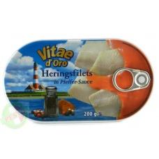 Філе Vita doro Heringsfilets in Pfeffer-Sauce 200g